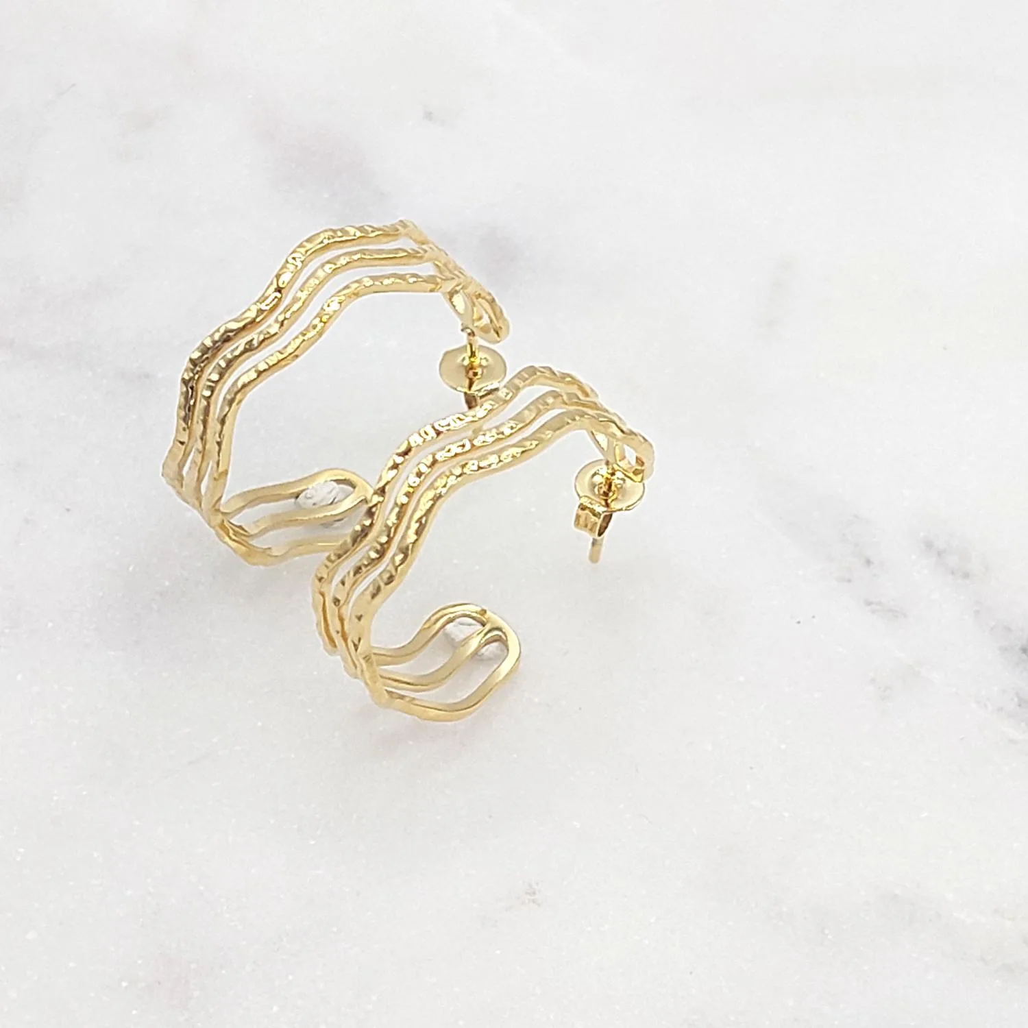 Boucles d'oreilles créoles Jame