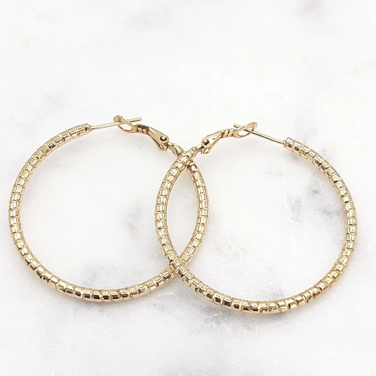 Boucles d'oreilles créoles Nina
