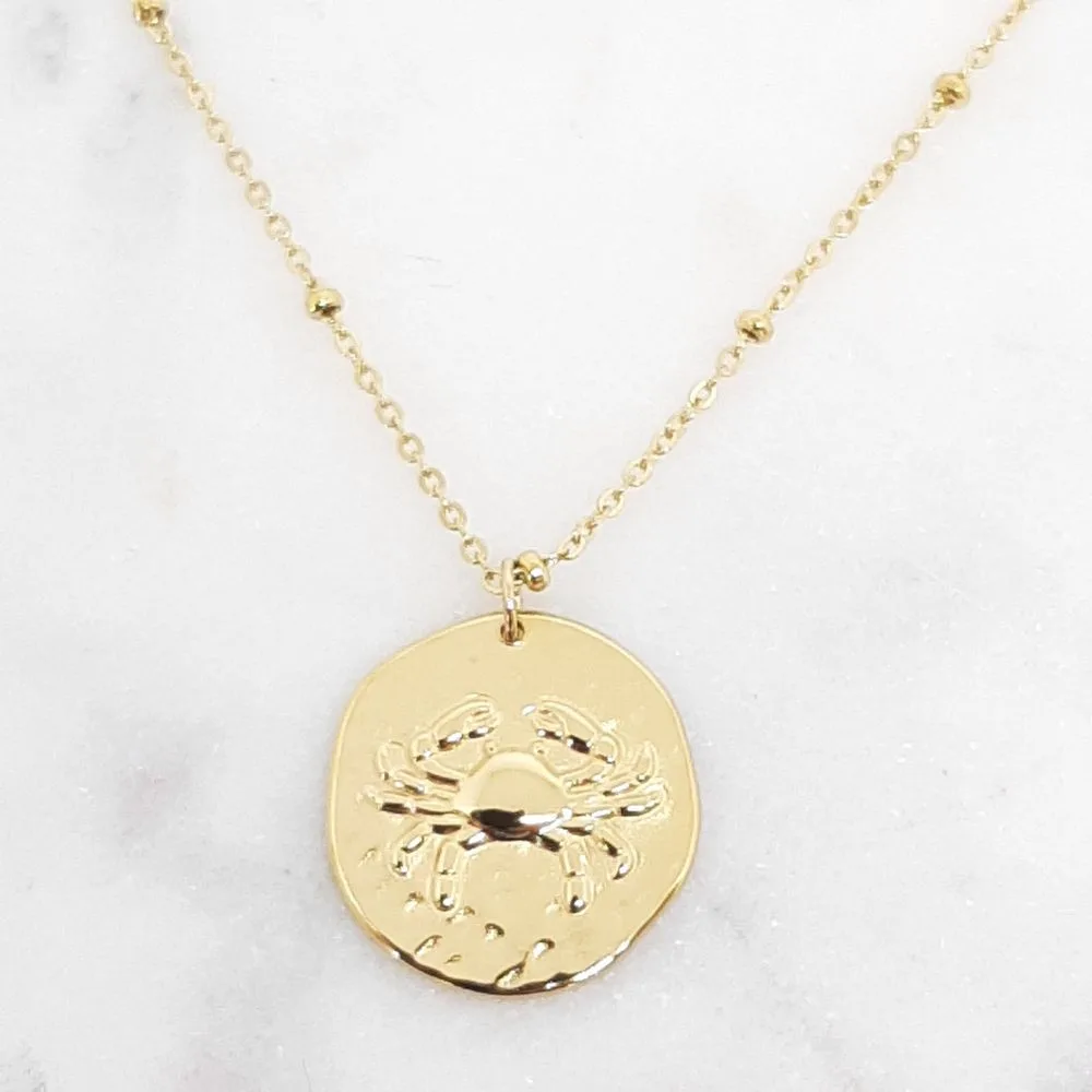Collier signe Astrologique Cancer