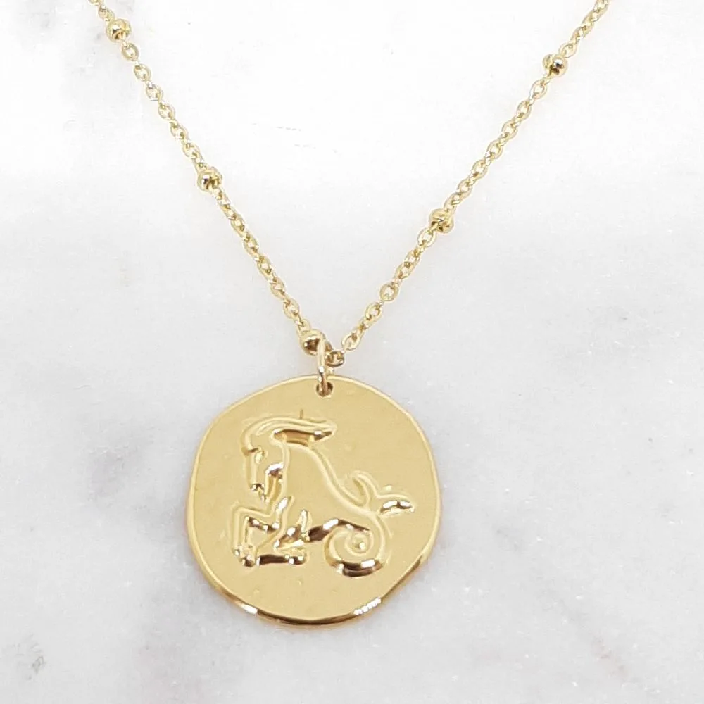 Collier signe Astrologique Capricorne