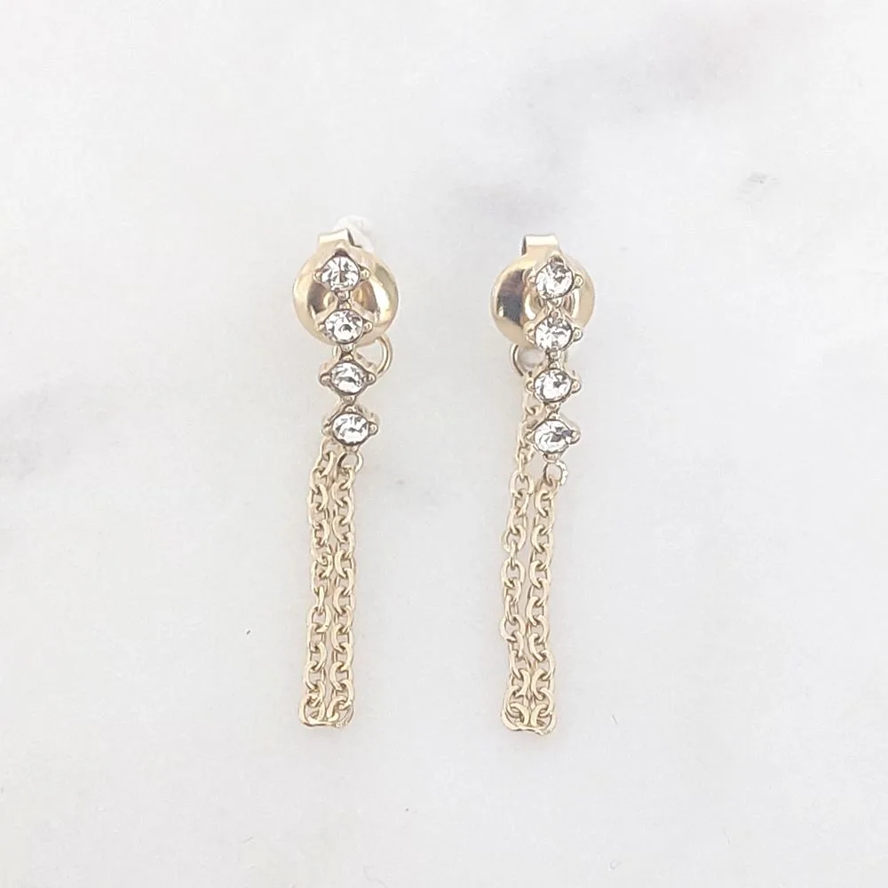Boucles d'oreilles Frida (doré)