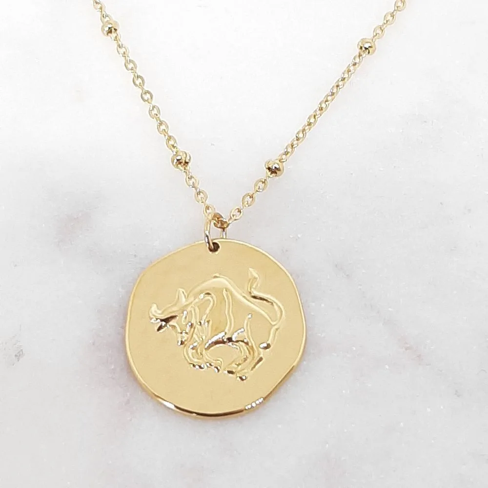Collier signe Astrologique Taureau