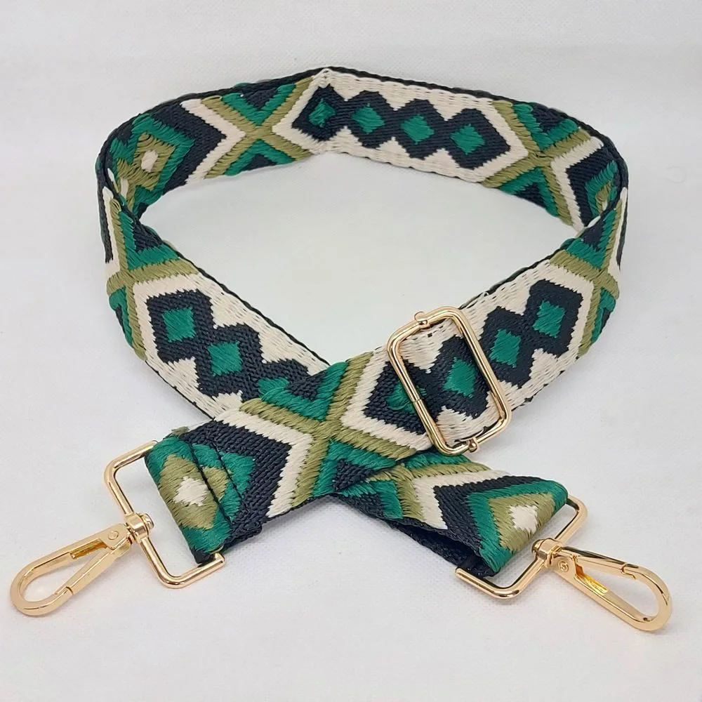 Bandoulière de sac " Vert "