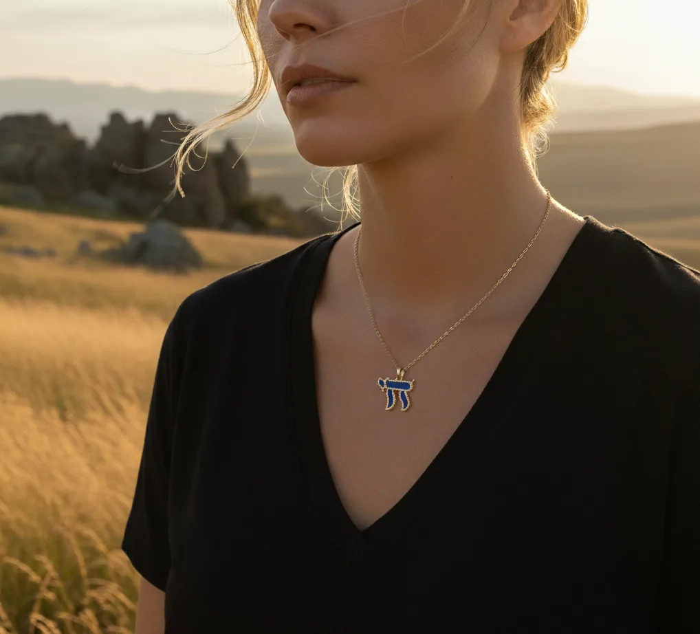 Collier Chai - Bleu Foncé