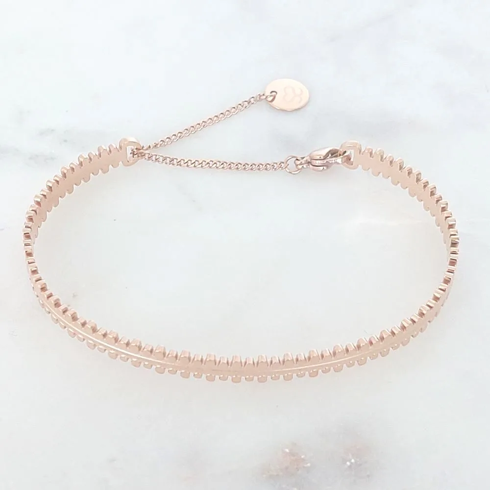 Bracelet Jessica (or rose)