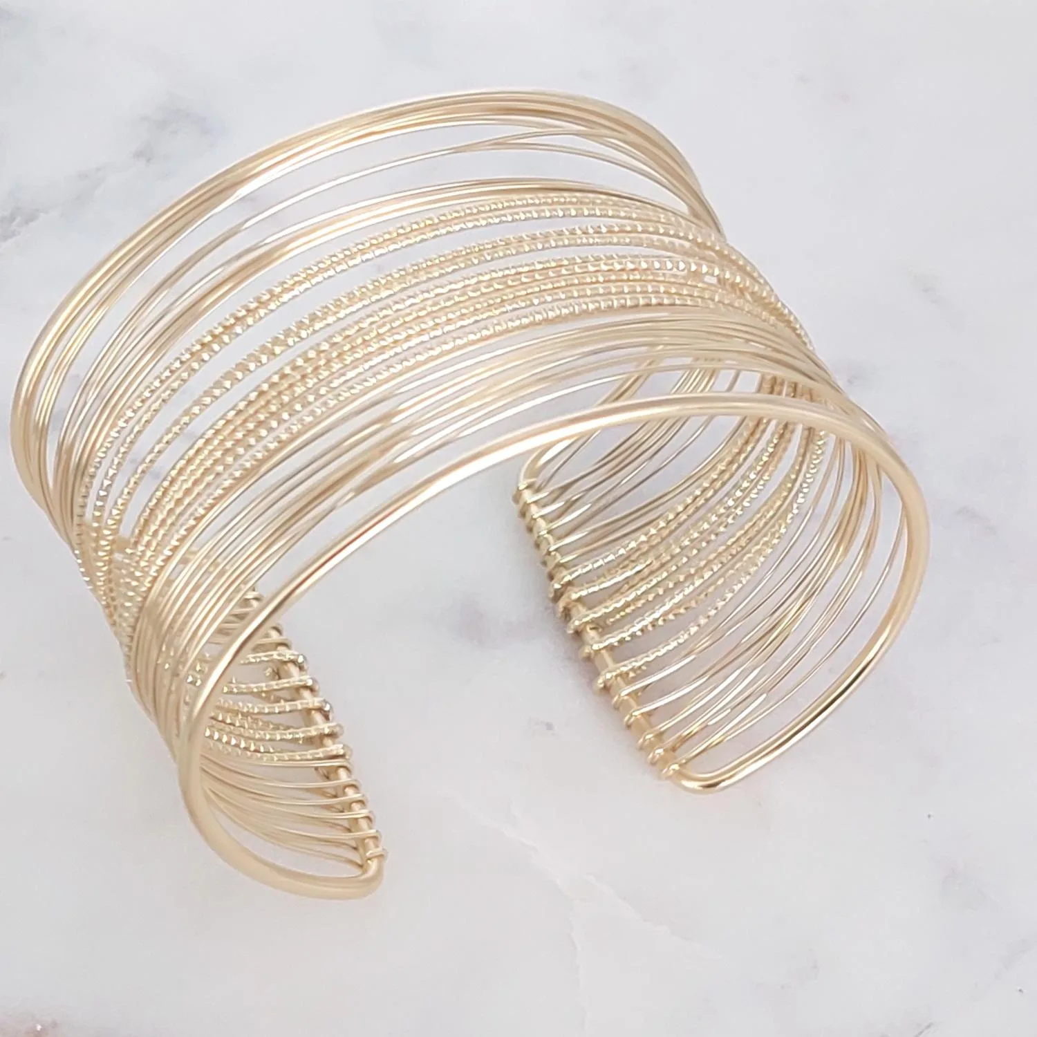 Bracelet manchette "Justine"