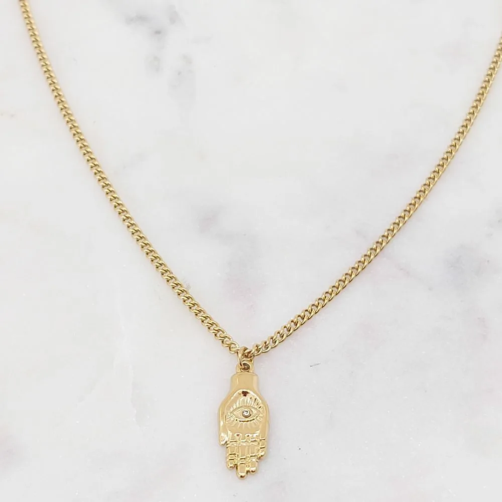 Collier main de fatma (petit modèle)