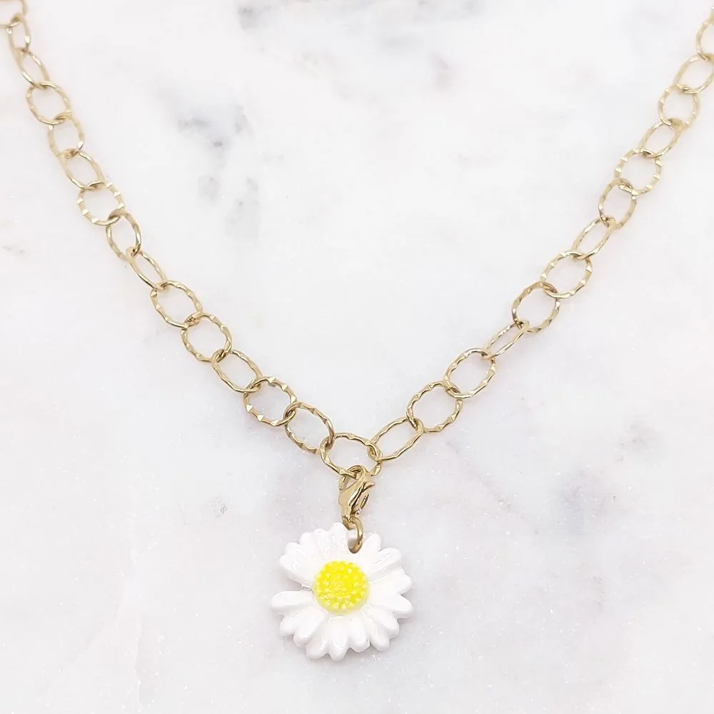 Collier pendentif - Marguerite