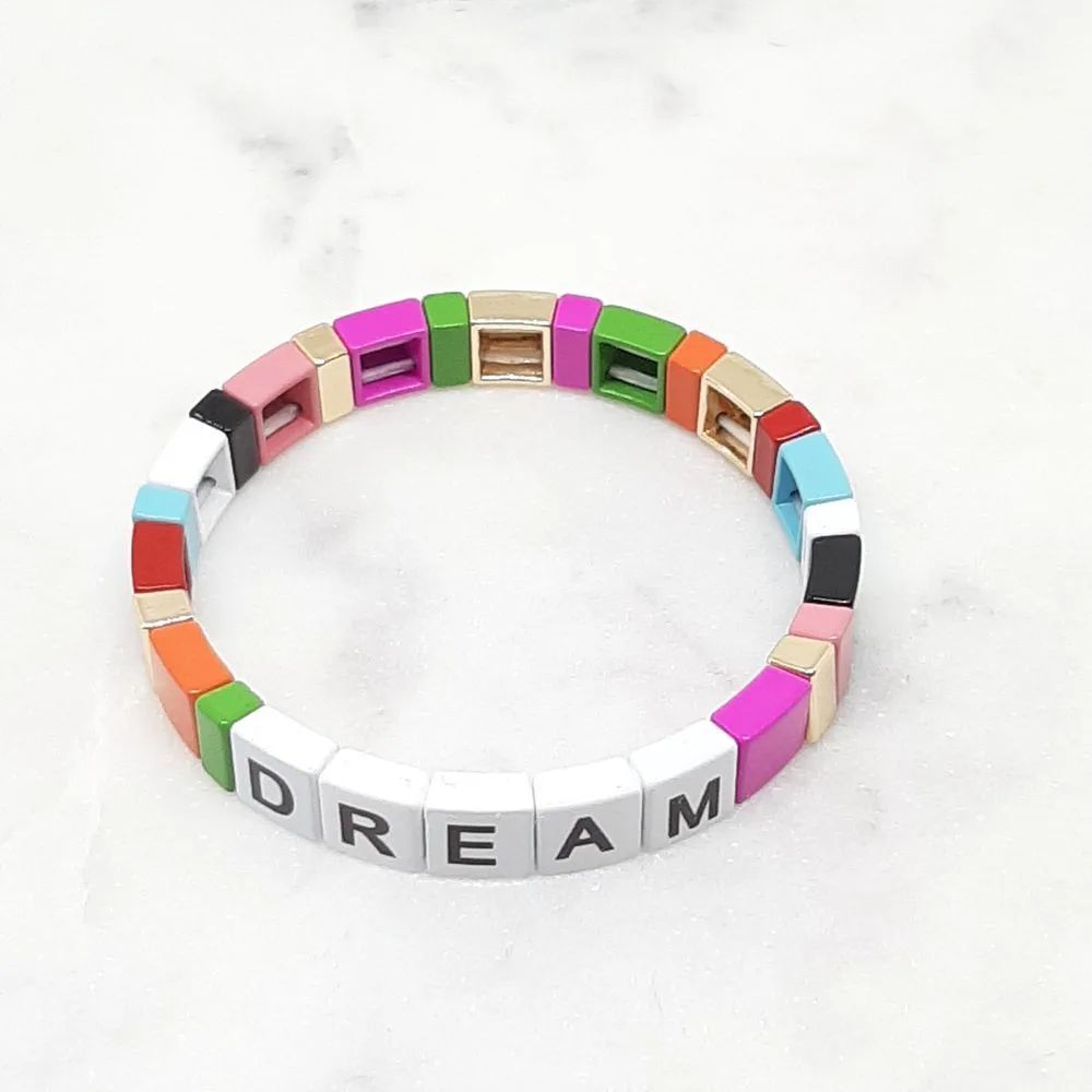 Bracelet élastique "DREAM"