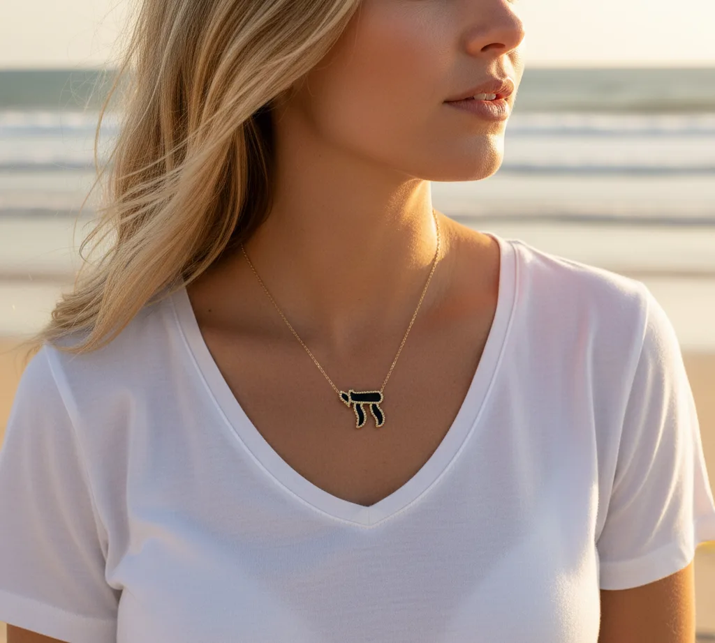 Collier Chai - Noir