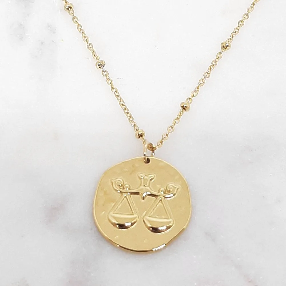 Collier signe Astrologique Balance